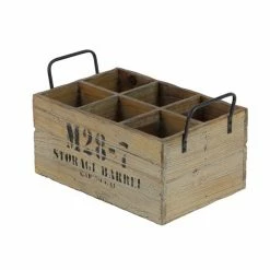 Best reviews of 🌟 Grayson Lane 6-Bottle Brown Wood Rustic Wine Holder 🛒 -GRAYSON LANE Sales 2022 330858279 AlternateImage4 l