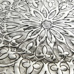 Budget 😉 Grayson Lane Set of 3 16-in , 14-in , 12-in Traditional Tray - Silver - Aluminum ⭐ -GRAYSON LANE Sales 2022 330858282 AlternateImage2 l