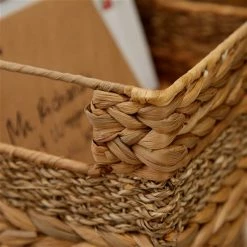 Outlet 🎉 Grayson Lane Set of 4 16-in , 14-in , 12-in , 10-in Natural Storage Basket - Beige Sea Grass 😍 -GRAYSON LANE Sales 2022 330858290 AlternateImage3 l