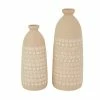 Top 10 ✨ Grayson Lane Set of 2 15-in x 5-in Rustic Vases - Beige Stoneware 🥰