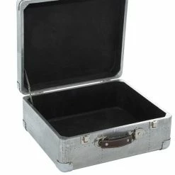 Promo 🔔 Grayson Lane Set of 2 16-in 14-in Grey Farmhouse Box - Wood ⭐ -GRAYSON LANE Sales 2022 330858300 AlternateImage2 l