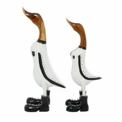 Budget ๐ Grayson Lane Duck Farmhouse Sculpture - White Wood - 16-in X 7-in ๐ 8 Budget ๐ Grayson Lane Duck Farmhouse Sculpture - White Wood - 16-in X 7-in ๐ -GRAYSON LANE Sales 2022 330858305 AlternateImage3 l