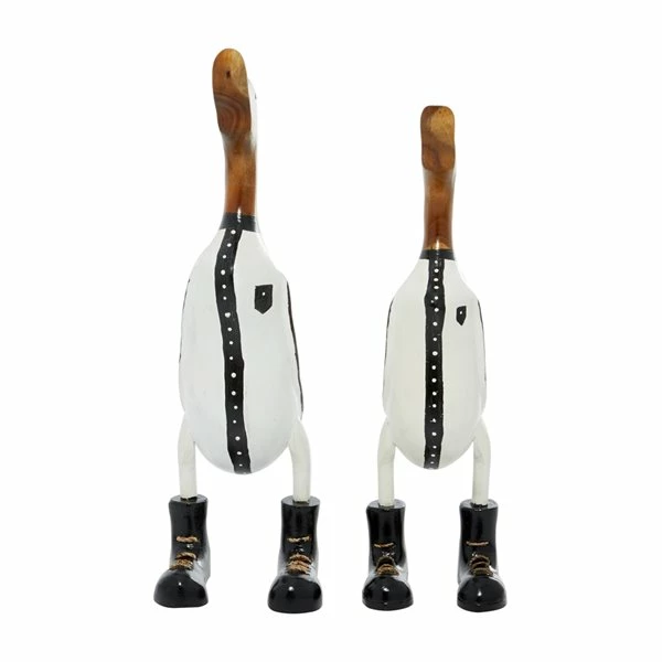 Budget ๐ Grayson Lane Duck Farmhouse Sculpture - White Wood - 16-in X 7-in ๐ 5 Budget ๐ Grayson Lane Duck Farmhouse Sculpture - White Wood - 16-in X 7-in ๐ - Image 5