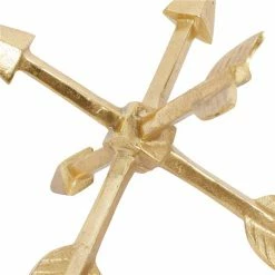 Budget 🛒 Grayson Lane Glam Sculpture - Gold Aluminum Geometric - 12-in X 12-in ⌛ 7 Budget 🛒 Grayson Lane Glam Sculpture - Gold Aluminum Geometric - 12-in X 12-in ⌛ -GRAYSON LANE Sales 2022 330858306 AlternateImage2 l