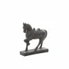 Wholesale 💯 Grayson Lane Horse Horse Traditional Sculpture - Brown Poly Stone - 9-in X 9-in ✨