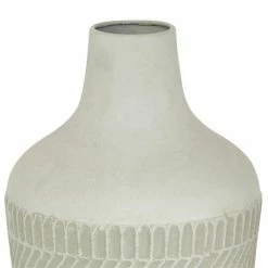 Promo 👍 Grayson Lane Contemporary Style Vase - White Metal - 13-in X 8-in 🎉 7 Promo 👍 Grayson Lane Contemporary Style Vase - White Metal - 13-in X 8-in 🎉 -GRAYSON LANE Sales 2022 330858309 AlternateImage2 l