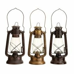 Cheap 🧨 Grayson Lane 3-Candle Metal Lantern Holder - 6-in x 13-in 🥰