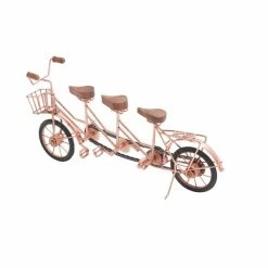 Budget ❤️ Grayson Lane Vintage Sculpture Pink Mango Wood Bicycle - 10-in X 21-in 🧨 -GRAYSON LANE Sales 2022 330858313 AlternateImage3 l