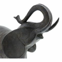 Cheapest 💯 Grayson Lane Eclectic- Grey Poly Stone Elephant Sculpture - 10-in X 12-in ✨ -GRAYSON LANE Sales 2022 330858316 AlternateImage2 l