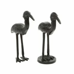 Cheapest ❤️ Grayson Lane Set of 2 7-in x 9-in Traditional Bird Sculpture - Black - Aluminum 😉 -GRAYSON LANE Sales 2022 330858329 AlternateImage3 l