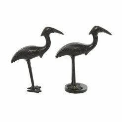 Cheapest ❤️ Grayson Lane Set of 2 7-in x 9-in Traditional Bird Sculpture - Black - Aluminum 😉 -GRAYSON LANE Sales 2022 330858329 AlternateImage4 l