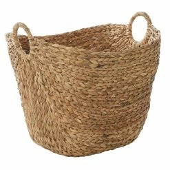 Top 10 🔔 Grayson Lane Sea Grass Contemporary Storage Basket - Brown - 19-in X 20-in x 18-in ⭐