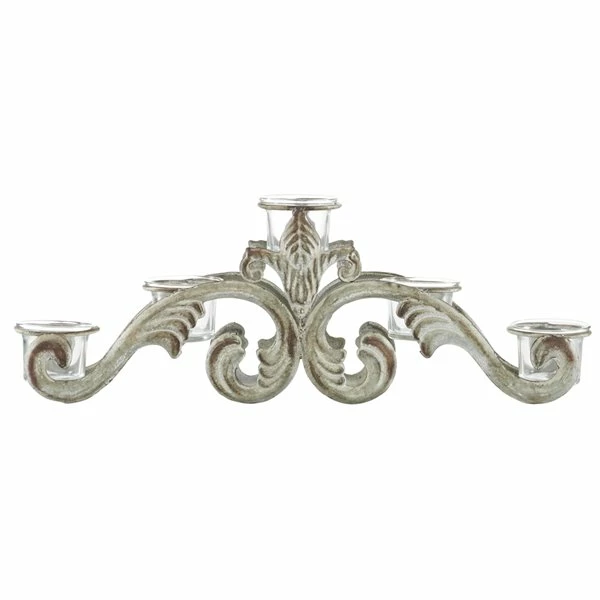 Buy ✨ Grayson Lane 5-Candle Metal Pillar Holder - 6-in x 18-in 😍 5 Buy ✨ Grayson Lane 5-Candle Metal Pillar Holder - 6-in x 18-in 😍 - Image 5