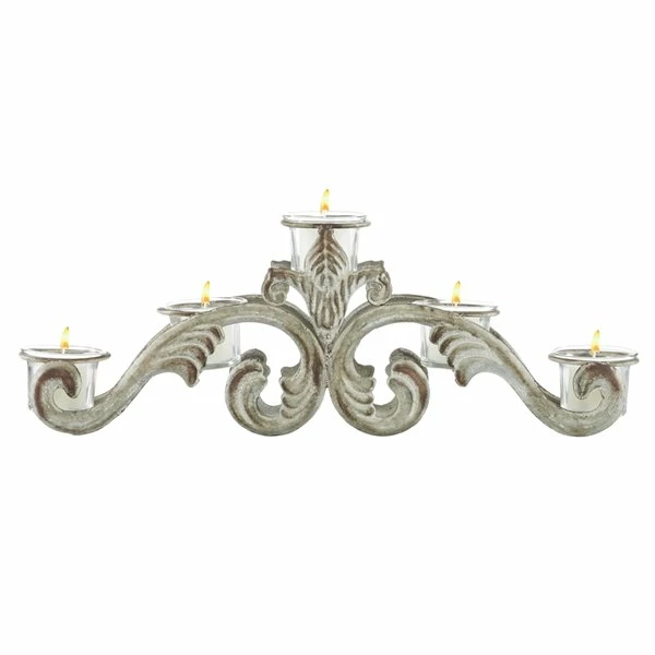 Buy ✨ Grayson Lane 5-Candle Metal Pillar Holder - 6-in x 18-in 😍 1 Buy ✨ Grayson Lane 5-Candle Metal Pillar Holder - 6-in x 18-in 😍