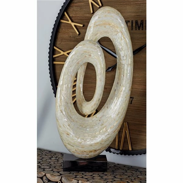 Best Sale ๐ Grayson Lane Sculpture - White Poly Stone Abstract - 30-in X 12-in ๐ฅฐ 2 Best Sale ๐ Grayson Lane Sculpture - White Poly Stone Abstract - 30-in X 12-in ๐ฅฐ - Image 2