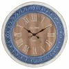 Deals 😀 Grayson Lane Analog 31-in x 31-in Multiple Colours Round Wall Standard Clock 🌟