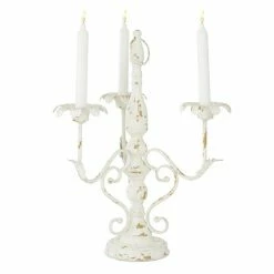 Top 10 β Grayson Lane 3-Candle Metal Candelabra Holder - 18-in x 14-in π