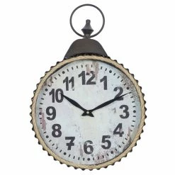 Best deal 🔔 Grayson Lane Analog 20-in x 13-in Black Round Wall Standard Clock 🧨