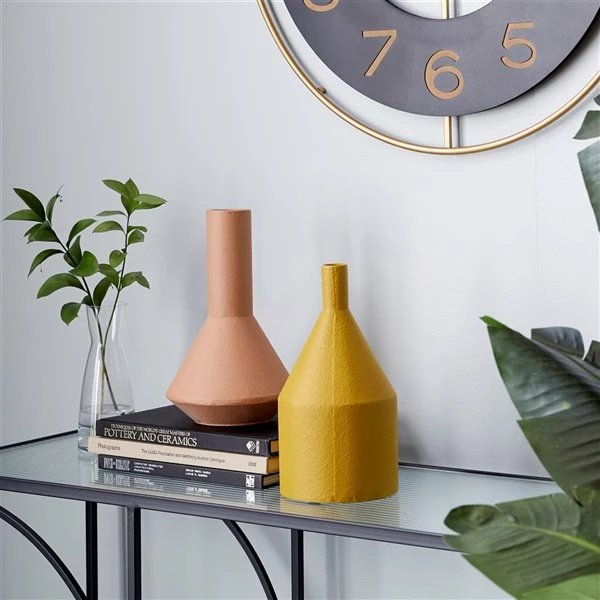 Best reviews of 😉 Grayson Lane Set of 2 11.25-in , 11.5-in Rustic Vase - Multi Coloured - Metal 💯 2 Best reviews of 😉 Grayson Lane Set of 2 11.25-in , 11.5-in Rustic Vase - Multi Coloured - Metal 💯 - Image 2