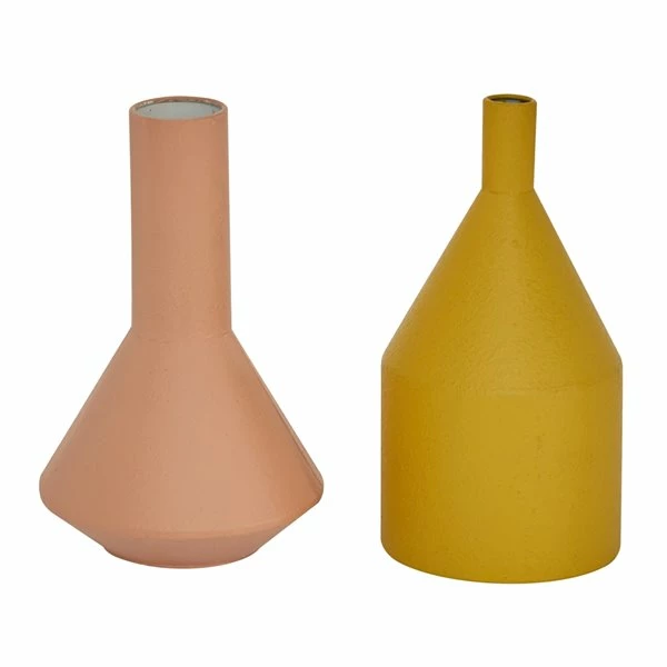 Best reviews of 😉 Grayson Lane Set of 2 11.25-in , 11.5-in Rustic Vase - Multi Coloured - Metal 💯 5 Best reviews of 😉 Grayson Lane Set of 2 11.25-in , 11.5-in Rustic Vase - Multi Coloured - Metal 💯 - Image 5