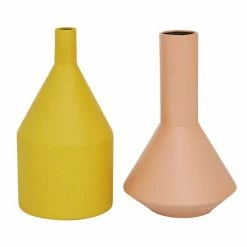 Best reviews of 😉 Grayson Lane Set of 2 11.25-in , 11.5-in Rustic Vase - Multi Coloured - Metal 💯