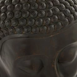 Best Pirce ⭐ Grayson Lane Buddha Bohemian Sculpture - Black Poly Stone - 47-in X 23-in 😉 -GRAYSON LANE Sales 2022 330858400 AlternateImage2 l