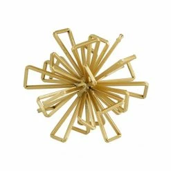 Budget 🔔 Grayson Lane Set of 3 5-in , 7-in , 8-in - Gold Glam Geometric Sculpture - Metal 🥰 -GRAYSON LANE Sales 2022 330858402 AlternateImage2 l