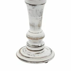 Best Sale 🔥 Grayson Lane 3-Candle Pillar Holder - 6-in, 8-in, 10-in - White Mango Wood 🌟 -GRAYSON LANE Sales 2022 330858403 AlternateImage4 l