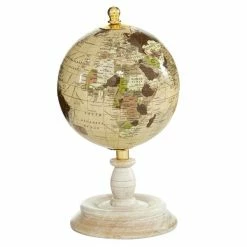 Brand new 🤩 Grayson Lane Set of 4 4-in x 7-in Multi Coloured - Metal Traditional Globe ⭐ -GRAYSON LANE Sales 2022 330858412 AlternateImage2 l