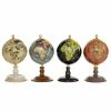 Brand new 🤩 Grayson Lane Set of 4 4-in x 7-in Multi Coloured - Metal Traditional Globe ⭐