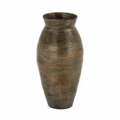 Hot Sale 🤩 Grayson Lane Traditional 20-in x 9-in - Brown Bamboo Vase 🥰