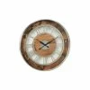 Coupon 🔥 Grayson Lane Analog 30-in x 30-in Brown Round Wall Standard Clock ⌛