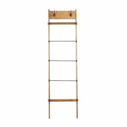 Discount 😉 Grayson Lane Modern Ladder - Brown Wood - 76-in X 20-in 🔥 -GRAYSON LANE Sales 2022 330858446 AlternateImage4 l