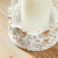 Promo 🎁 Grayson Lane 1-Candle Resin Pillar Holder - 10-in x 6-in 🛒 -GRAYSON LANE Sales 2022 330858458 AlternateImage3 l