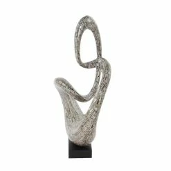 Flash Sale 😉 Grayson Lane Capiz Shell Abstract Sculpture- Grey - 30-in X 16-in ❤️ -GRAYSON LANE Sales 2022 330858459 AlternateImage4 l