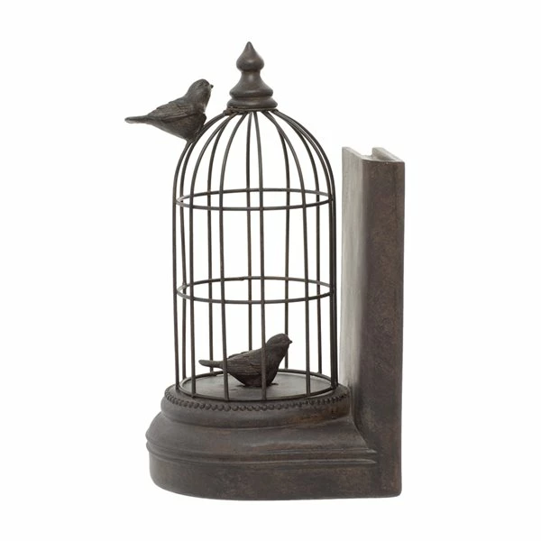 Coupon 🎁 Grayson Lane Set of 2 6-in x 10-in - Black Farmhouse Birdcage Bookends - Metal ⌛ 3 Coupon 🎁 Grayson Lane Set of 2 6-in x 10-in - Black Farmhouse Birdcage Bookends - Metal ⌛ - Image 3