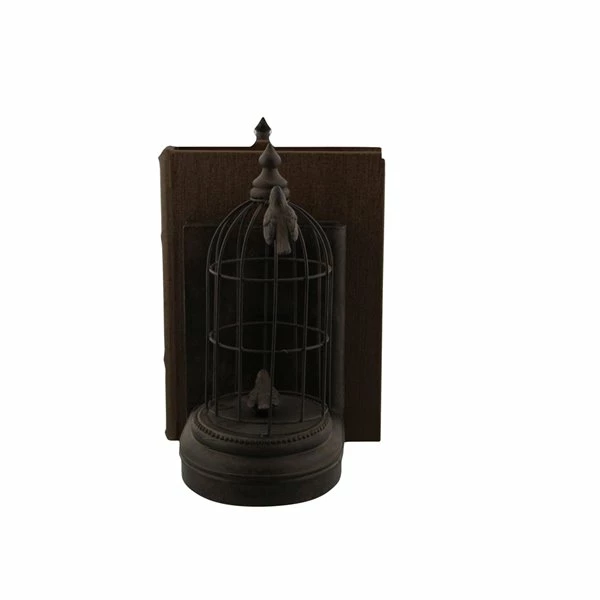 Coupon 🎁 Grayson Lane Set of 2 6-in x 10-in - Black Farmhouse Birdcage Bookends - Metal ⌛ 5 Coupon 🎁 Grayson Lane Set of 2 6-in x 10-in - Black Farmhouse Birdcage Bookends - Metal ⌛ - Image 5