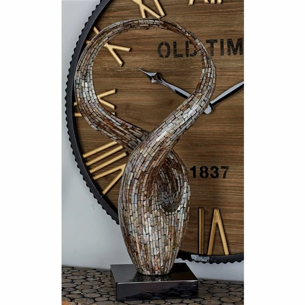 Flash Sale ✔️ Grayson Lane Abstract Contemporary Sculpture- Grey Poly Stone - 30-in X 12-in ❤️ 2 Flash Sale ✔️ Grayson Lane Abstract Contemporary Sculpture- Grey Poly Stone - 30-in X 12-in ❤️ - Image 2