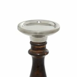 Outlet β Grayson Lane 3-Candle Pillar Holder - 9-in, 12-in, 15-in - Dark Brown Mango Wood 𧨠7 Outlet β Grayson Lane 3-Candle Pillar Holder - 9-in, 12-in, 15-in - Dark Brown Mango Wood 𧨠-GRAYSON LANE Sales 2022 330858470 AlternateImage3 l