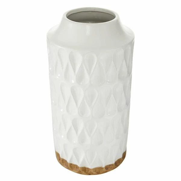 Promo ๐ Grayson Lane Set of 2 8-in x 16-in Contemporary Vase - White Porcelain ๐ฅ 4 Promo ๐ Grayson Lane Set of 2 8-in x 16-in Contemporary Vase - White Porcelain ๐ฅ - Image 4