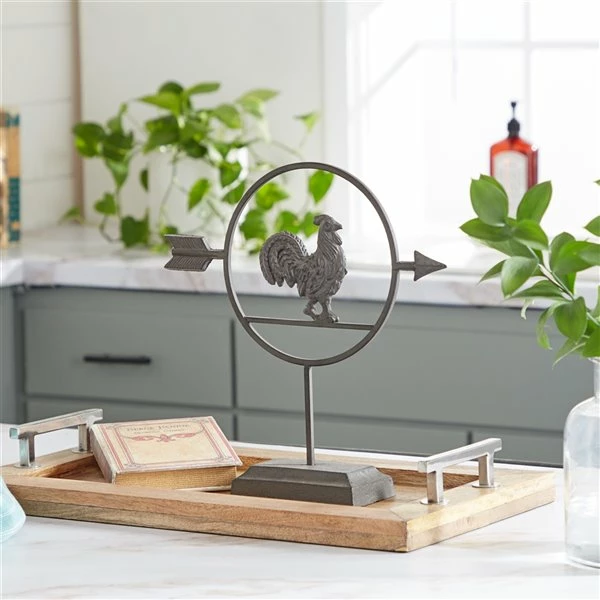 Best Sale 🎉 Grayson Lane Farmhouse Rooster Sculpture - Black Metal - 14-in X 13-in 🥰 2 Best Sale 🎉 Grayson Lane Farmhouse Rooster Sculpture - Black Metal - 14-in X 13-in 🥰 - Image 2