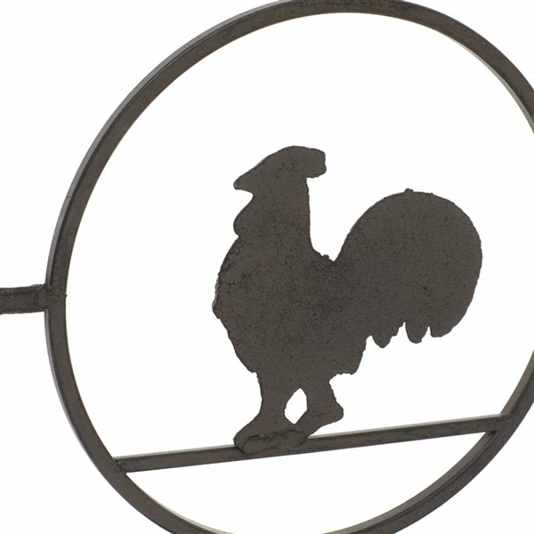 Best Sale 🎉 Grayson Lane Farmhouse Rooster Sculpture - Black Metal - 14-in X 13-in 🥰 3 Best Sale 🎉 Grayson Lane Farmhouse Rooster Sculpture - Black Metal - 14-in X 13-in 🥰 - Image 3