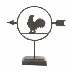 Best Sale 🎉 Grayson Lane Farmhouse Rooster Sculpture - Black Metal - 14-in X 13-in 🥰 9 Best Sale 🎉 Grayson Lane Farmhouse Rooster Sculpture - Black Metal - 14-in X 13-in 🥰 -GRAYSON LANE Sales 2022 330858479 AlternateImage4 l