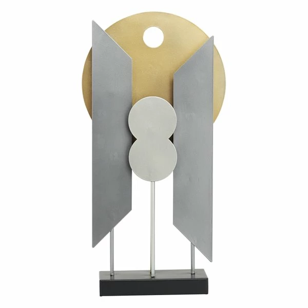 Best Sale 🔥 Grayson Lane Abstract Contemporary Sculpture - Gold Metal - 21-in X 12-in 🎉 1 Best Sale 🔥 Grayson Lane Abstract Contemporary Sculpture - Gold Metal - 21-in X 12-in 🎉