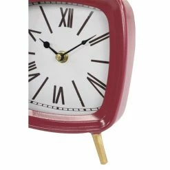Best Sale 🤩 Grayson Lane Analog 8-in x 6-in Set of 3 Multiple Colours Square Tabletop Standard Clock 🌟 -GRAYSON LANE Sales 2022 330858488 AlternateImage3 l