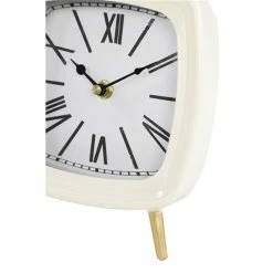 Best Sale 🤩 Grayson Lane Analog 8-in x 6-in Set of 3 Multiple Colours Square Tabletop Standard Clock 🌟 -GRAYSON LANE Sales 2022 330858488 AlternateImage4 l