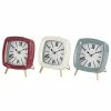 Best Sale 🤩 Grayson Lane Analog 8-in x 6-in Set of 3 Multiple Colours Square Tabletop Standard Clock 🌟