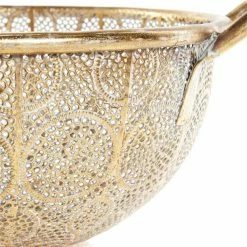 Budget 🥰 Grayson Lane Set of 2 21-in , 19-in Eclectic Decorative Bowl - Gold - Metal ✔️ -GRAYSON LANE Sales 2022 330858490 AlternateImage2 l