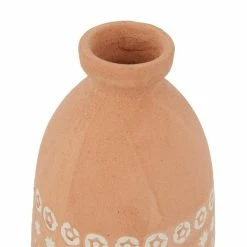 Promo 🛒 Grayson Lane Set of 2 15-in x 5-in Rustic Vases - Pink Stoneware 🤩 -GRAYSON LANE Sales 2022 330858493 AlternateImage3 l