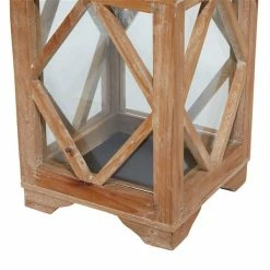 Best deal 🔔 Grayson Lane 2-Candle Wood Lantern Holder - 21-in, 16-in ❤️ -GRAYSON LANE Sales 2022 330858494 AlternateImage3 l